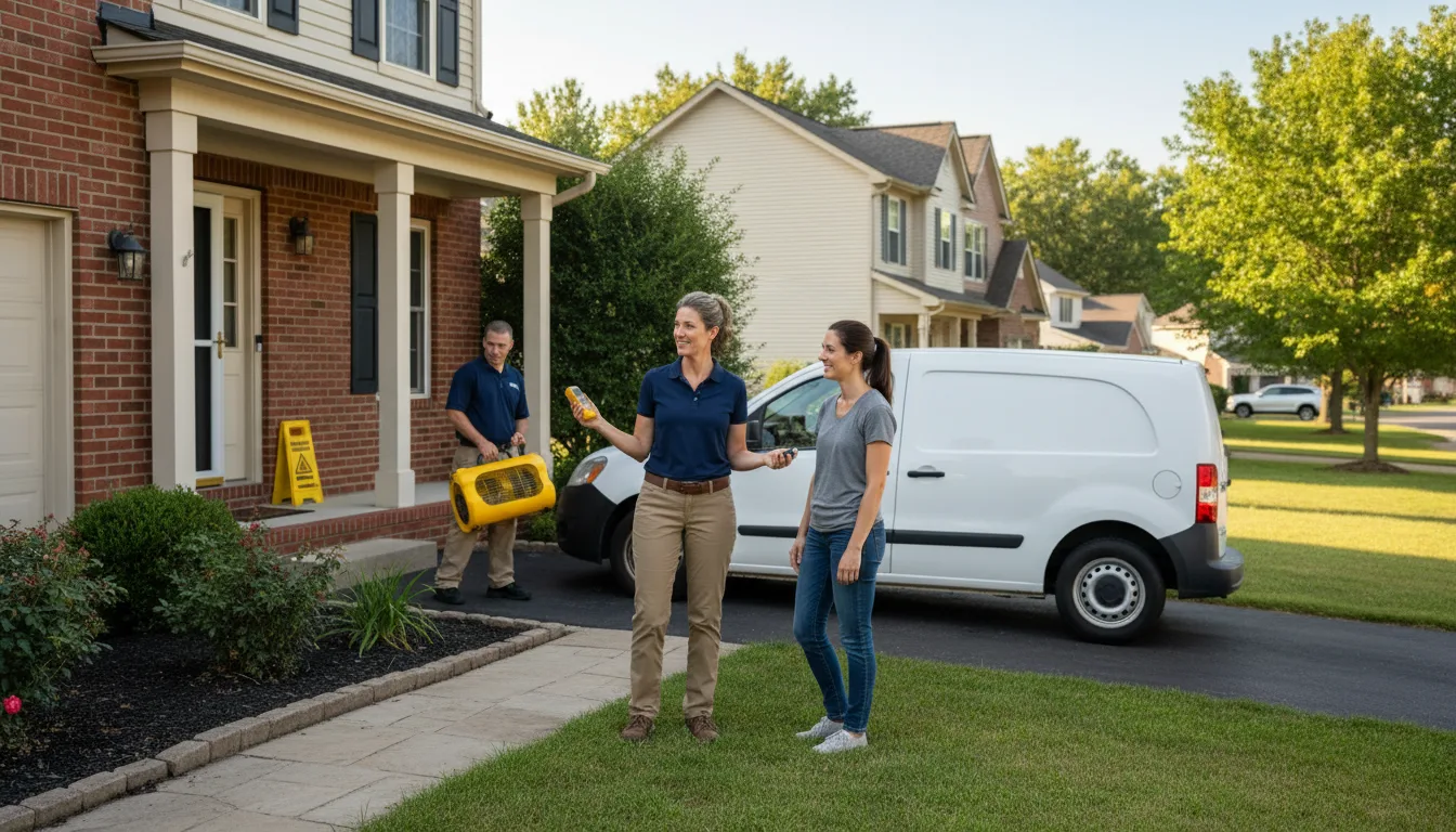 Water restoration image for Dehumidification And Cleanup Services in Manilla, IA